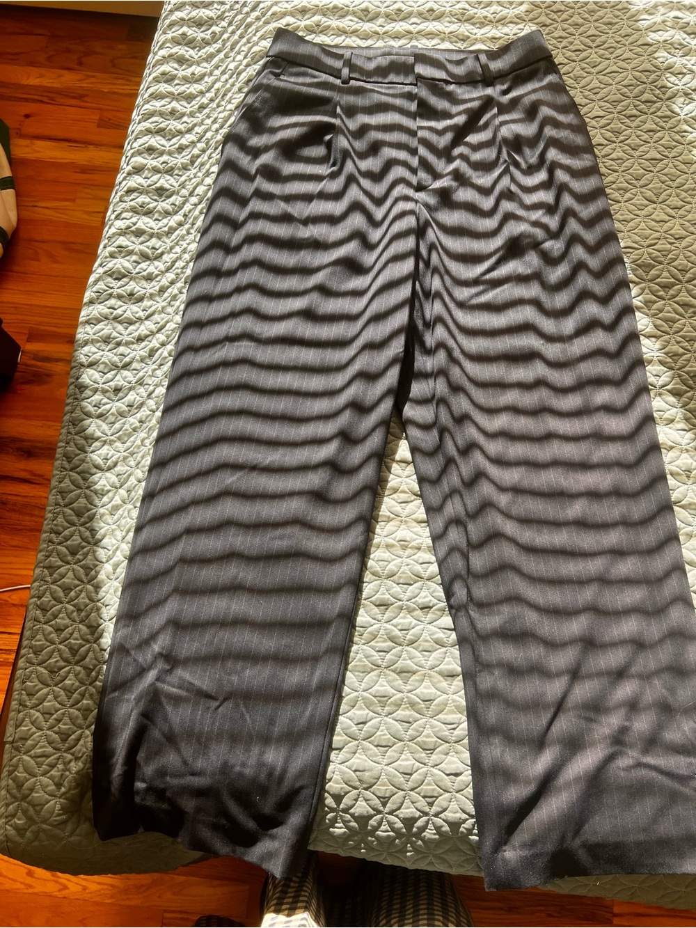 Uniqlo Black Wide-Leg Girls' Dress Pants